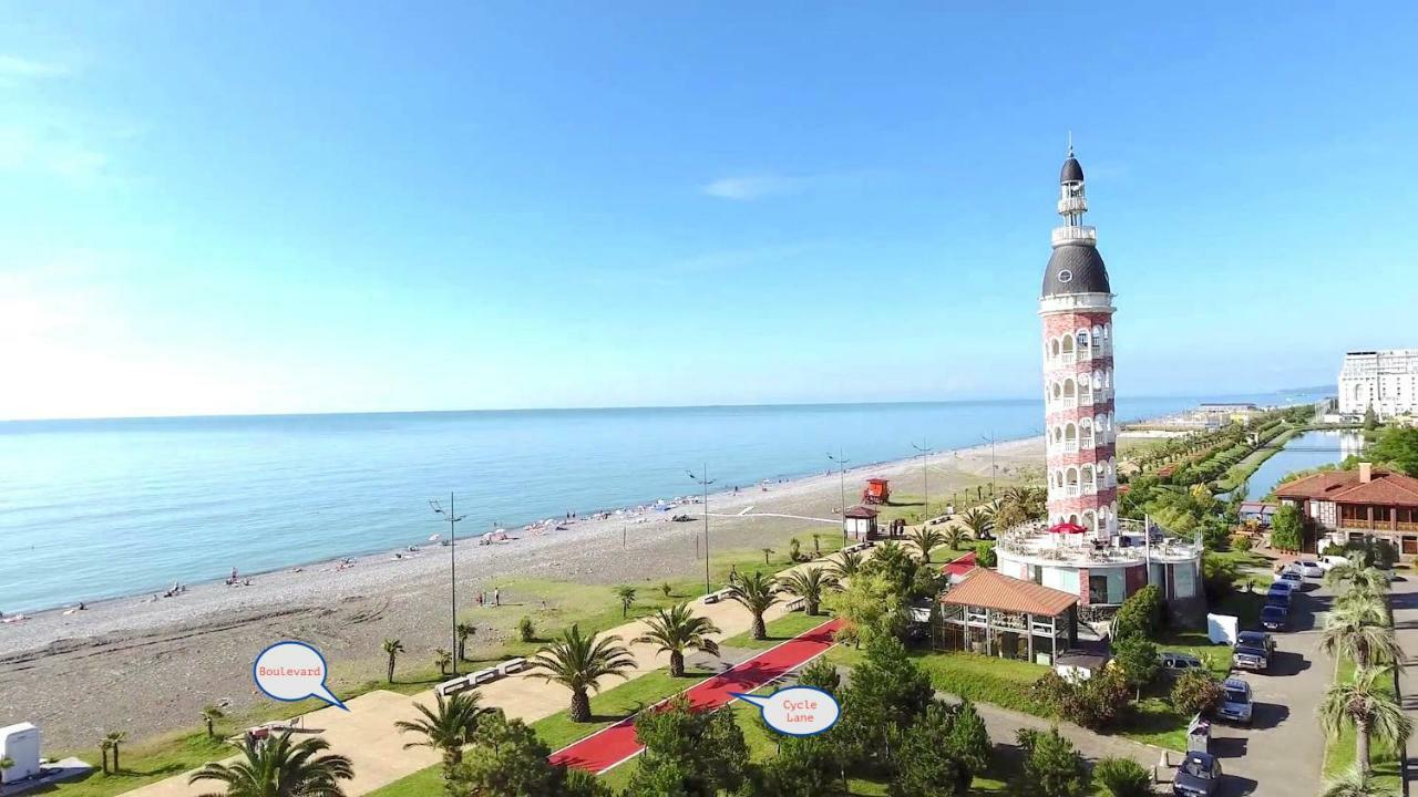 Batumi Orbi Beach Tower Esterno foto